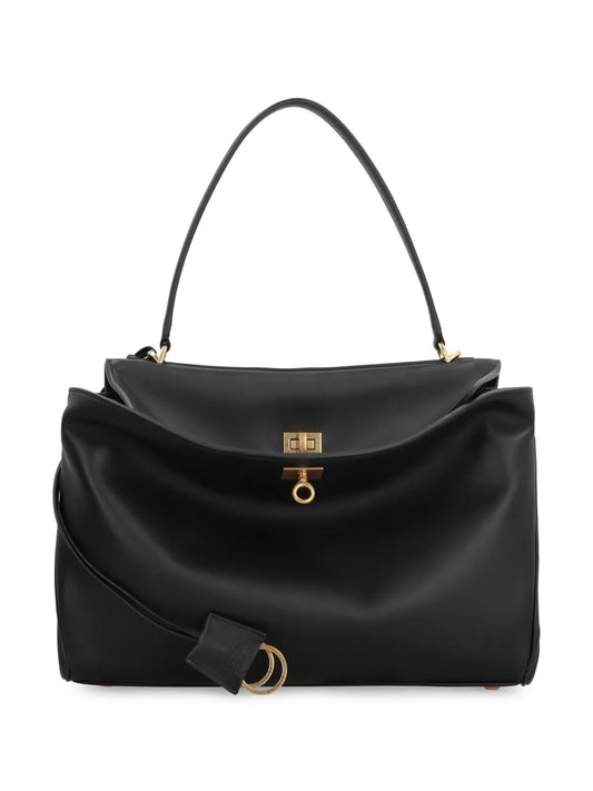 Balenciaga Rodeo Leather Bag — Same as shown — Size One Size — Front View