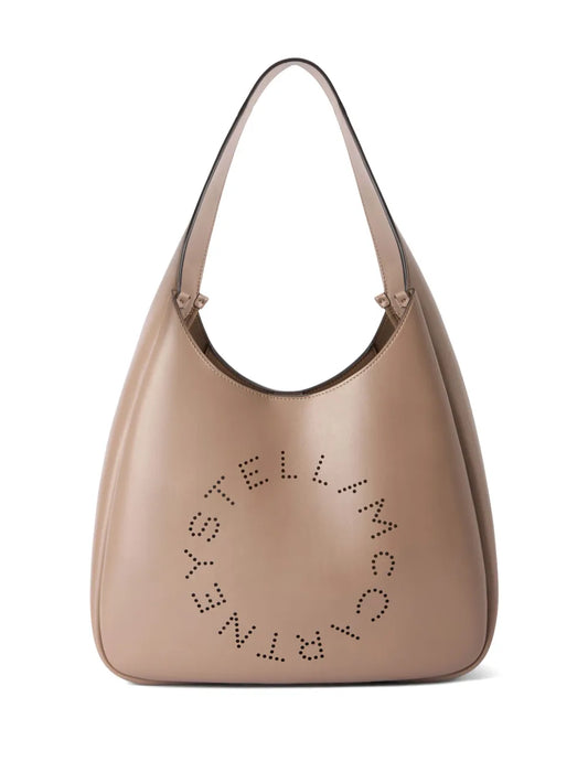 Stella Mccartney Logo Slouchy Shoulder Bag — Same as shown — Size One Size — Front View
