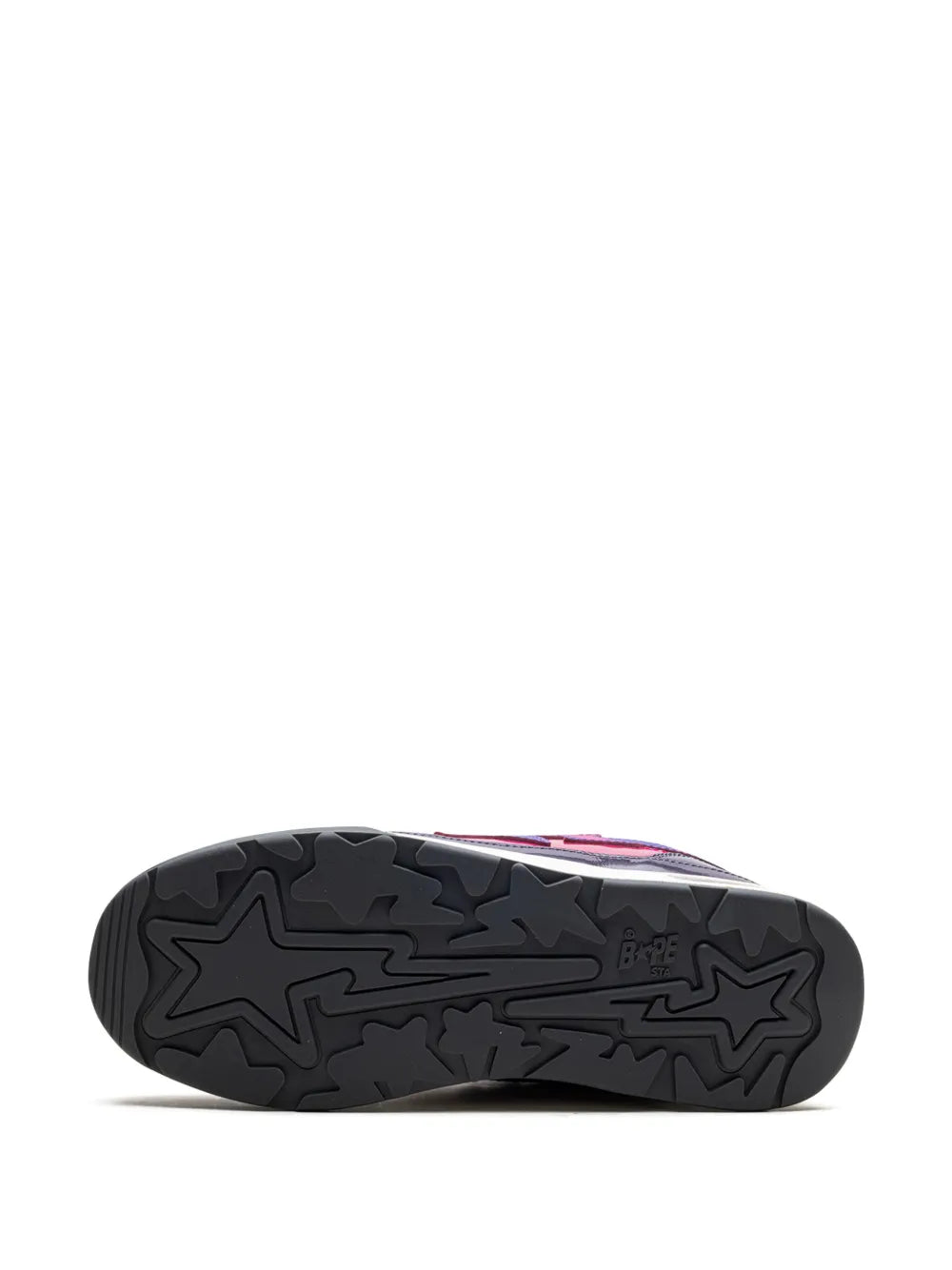 A Bathing Ape?Roadsta #1 Purple Sneakers — Purple — Size US M 3.5 - US W 5 — Top View