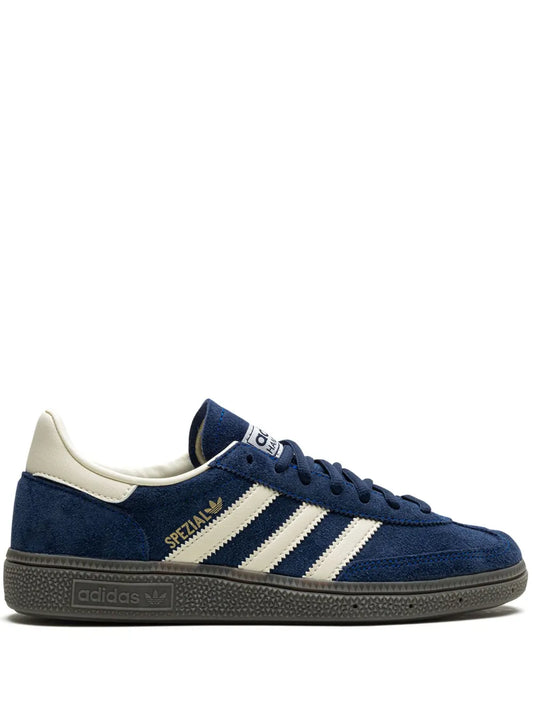 adidas Handball Spezial Night Indigo/Cream White/Cloud White Sneakers — Night Indigo/Cream White/Cloud White — Size US M 7.5 - US W 9 — Front View