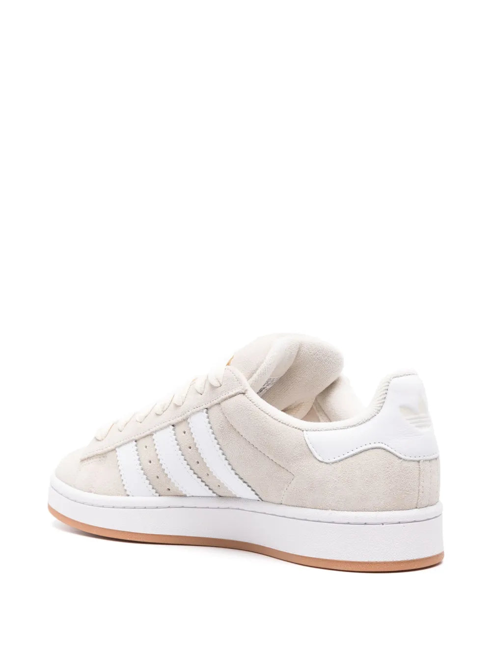 adidas Campus 00S Suede Sneakers — Wonder White/Cloud White — Size US M 10.5 - US W 12 — Back View