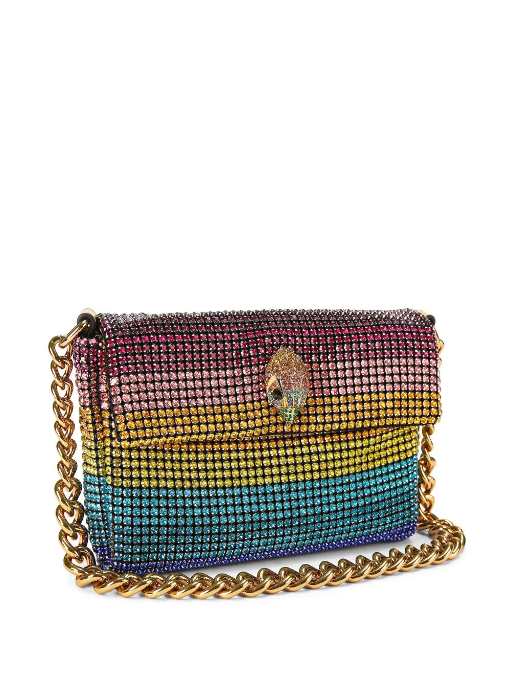 Kurt Geiger London Small Party Crystal Embellished Bag — Same as shown — Size One Size — Top View