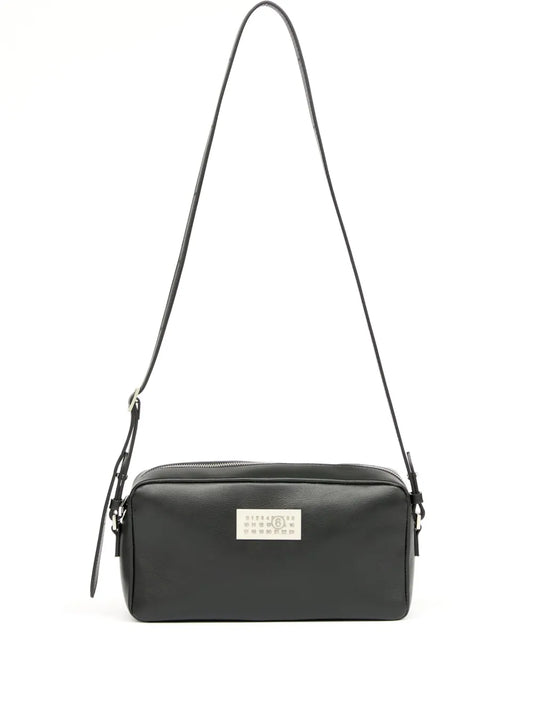 Mm6 Maison Margiela Numeric Leather Shoulder Bag — Same as shown — Size One Size — Front View
