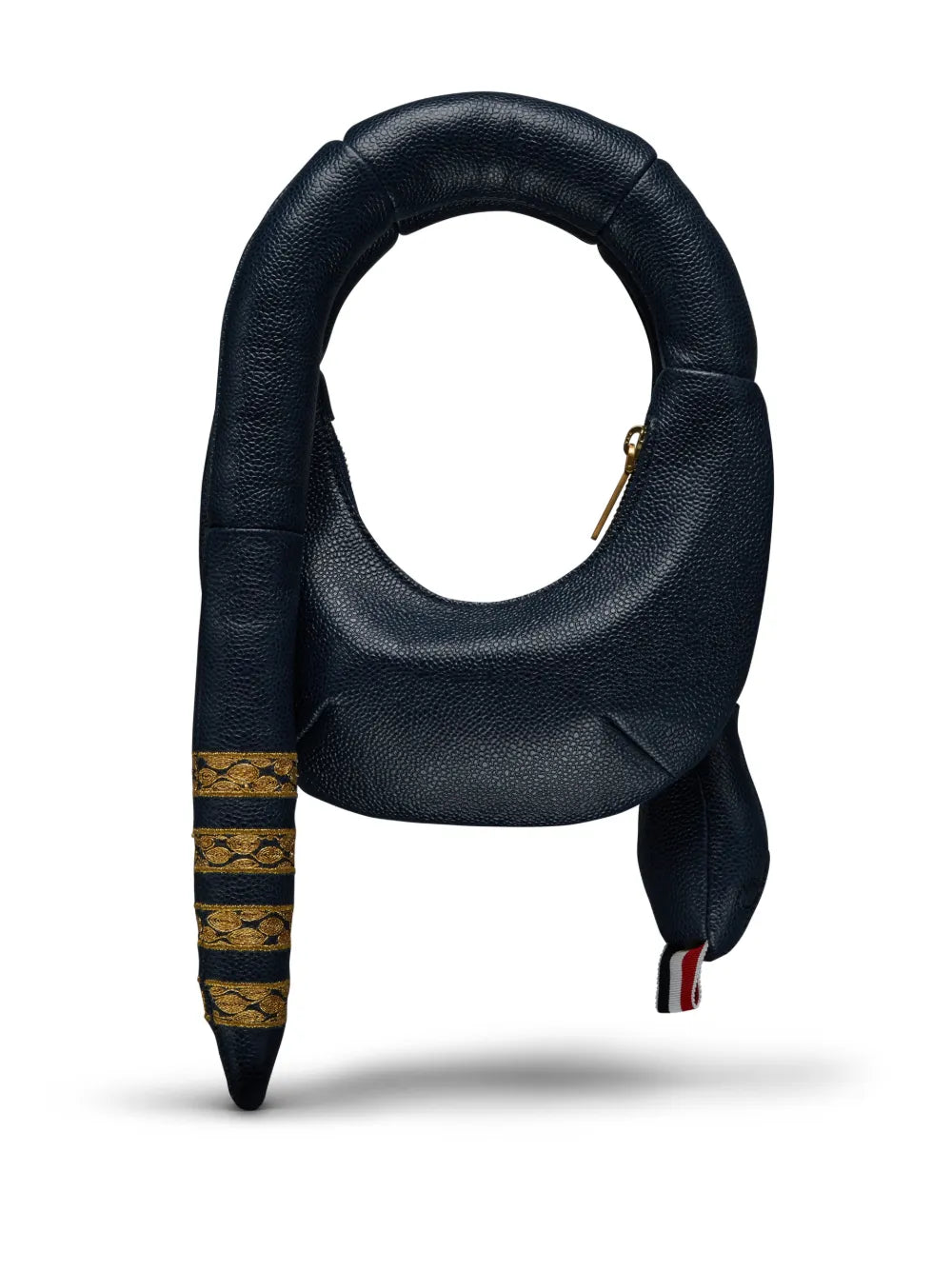 Thom Browne Mini Snake Shoulder Bag — Same as shown — Size One Size — Side View
