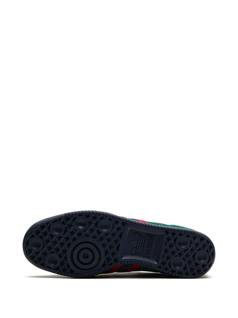 adidas Blackburn Collegiate Green Sneakers — Green/Scarlet/Indigo — Size US M 10 - US W 11.5 — Top View