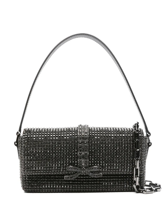 Self Portrait Gem Embellished Shoulder Bag — Same as shown — Size One Size — Front View