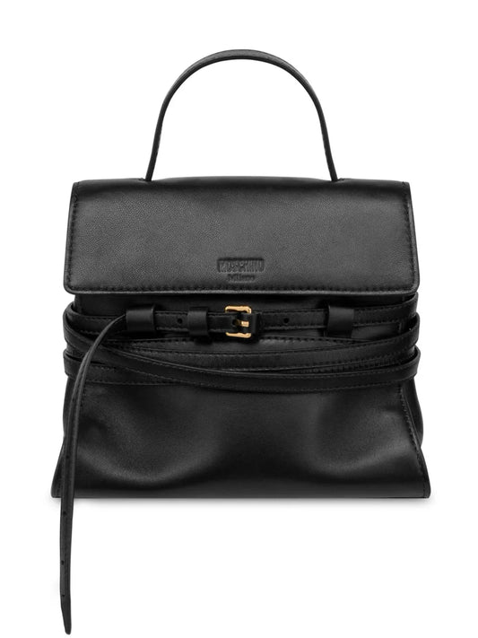Moschino Tie Me Shoulder Bag — Same as shown — Size One Size — Front View