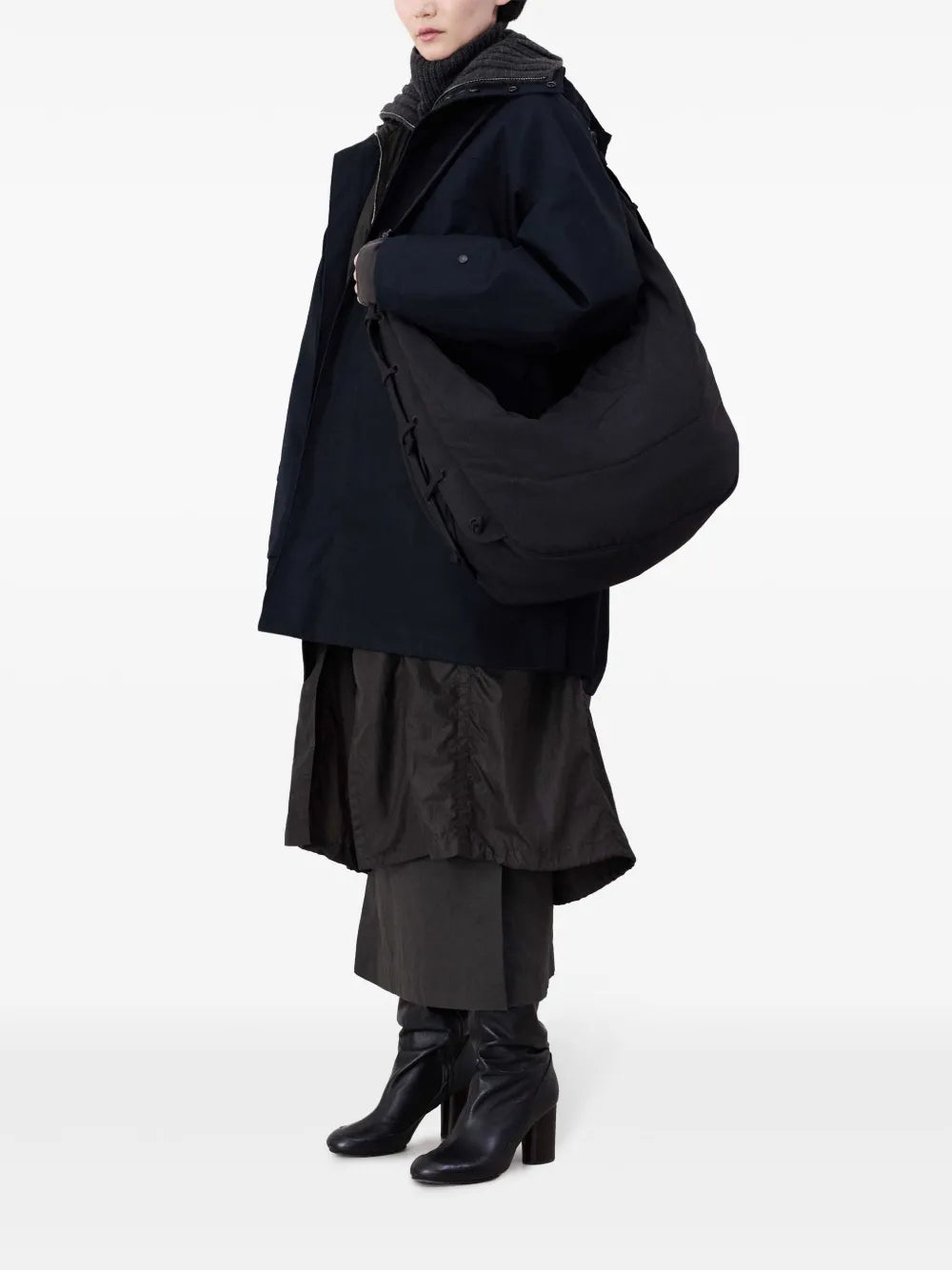Lemaire Large Soft Game Shoulder Bag — Same as shown — Size One Size — Side View