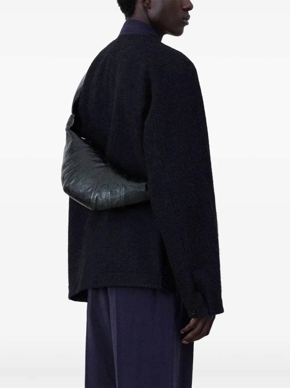 Lemaire Small Croissant Bag — Same as shown — Size One Size — Side View