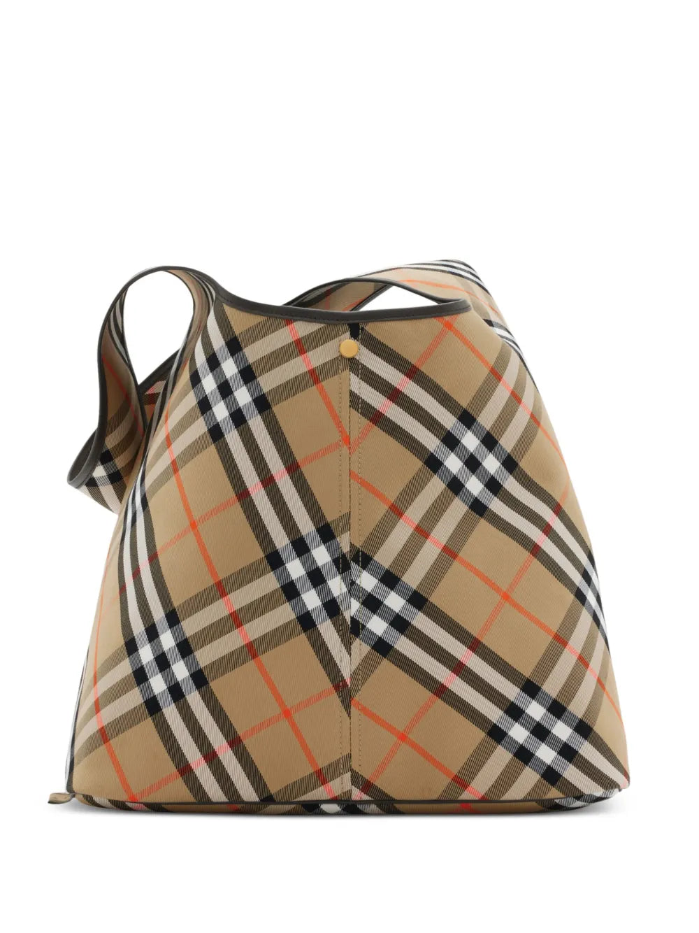 Burberry Large Check Shoulder Bag — Same as shown — Size One Size — Side View