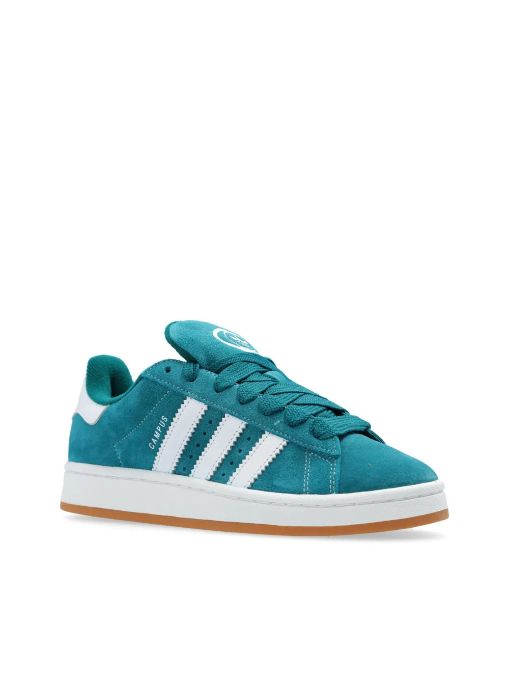 adidas Campus 00S Suede Sneakers — Teal Green — Size US M 10.5 - US W 12 — Side View