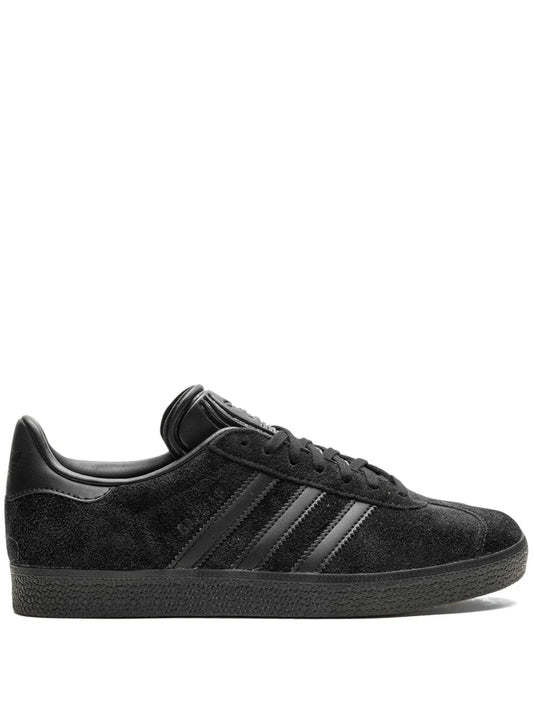 adidas Gazelle Triple Black Sneakers — Black — Size US M 8.5 - US W 10 — Front View