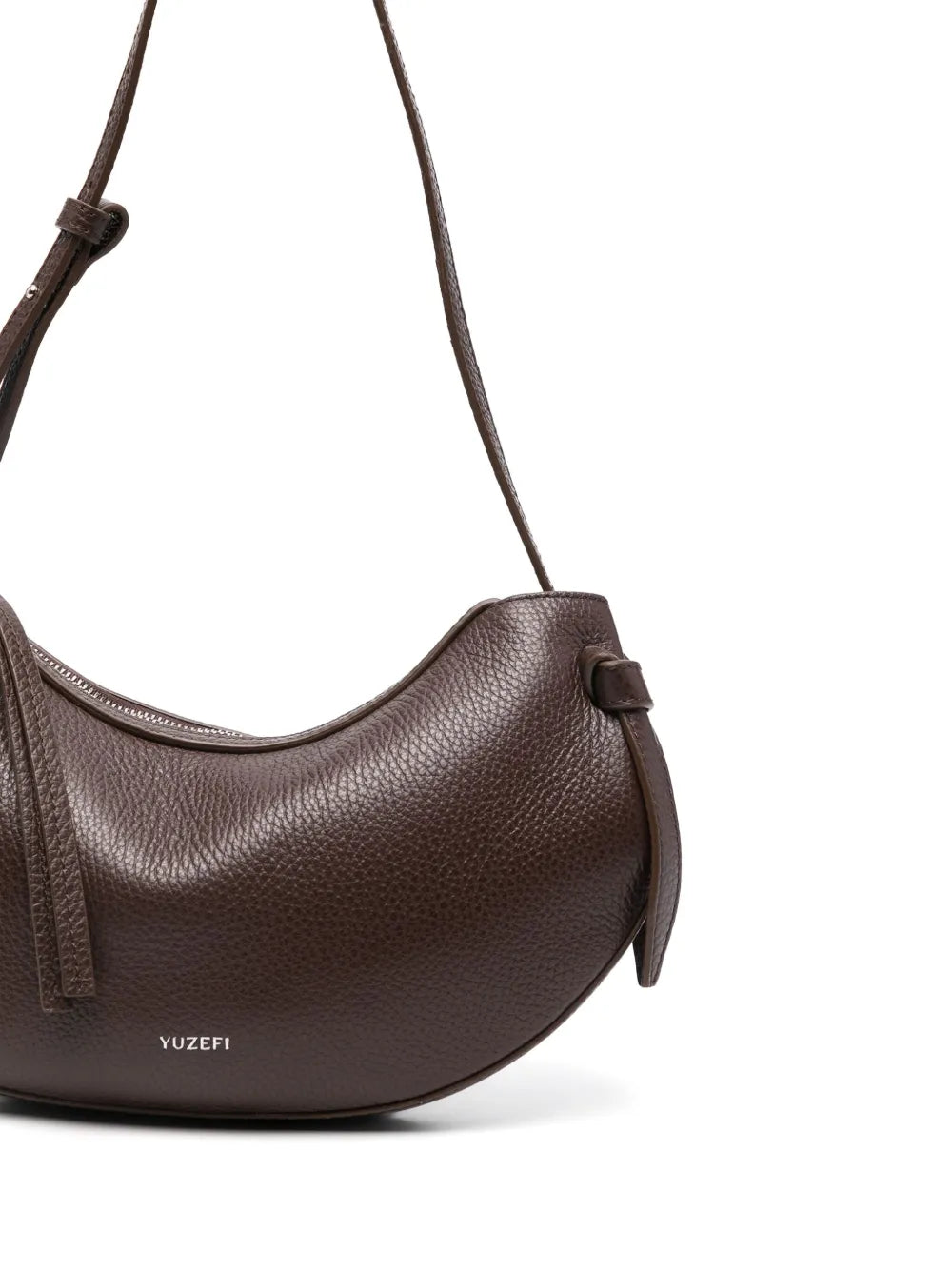 Yuzefi Fortune Cookie Leather Shoulder Bag — Same as shown — Size One Size — Top View