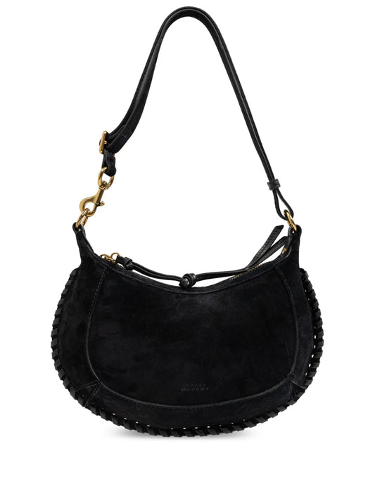 Isabel Marant Oskan Moon Suede Shoulder Bag — Same as shown — Size One Size — Front View
