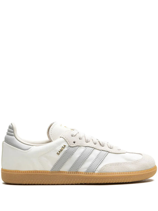 adidas Samba Og Off White/Alluminum Sneakers — White — Size US M 11 - US W 12.5 — Front View