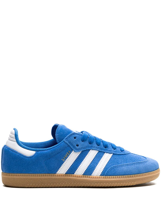 adidas Samba Adv Blue Bird Sneakers — Royal Blue — Size US M 9.5 - US W 11 — Front View