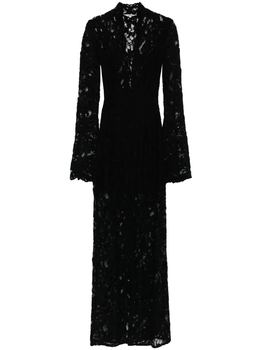 Manuri Sally Lined Dress — Black — Size S — Front View