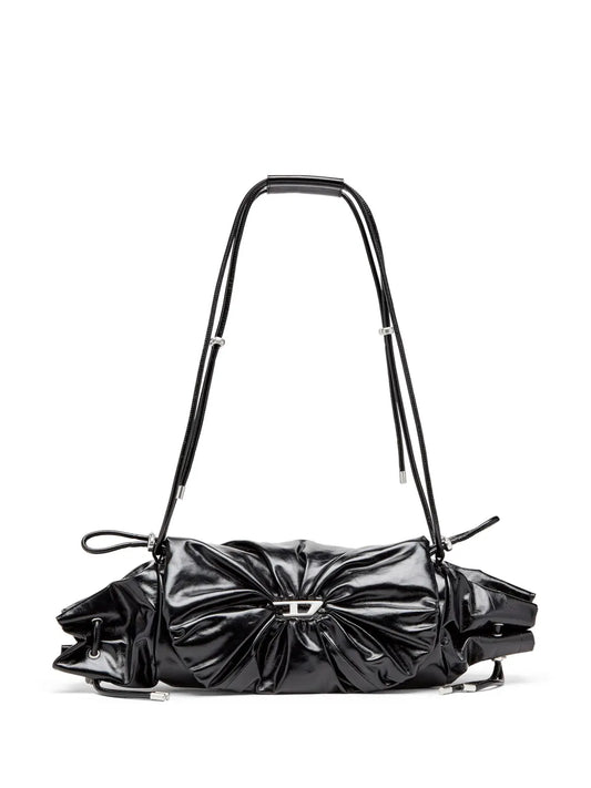 Diesel Scrunch D Shoulder Bag — Same as shown — Size One Size — Front View