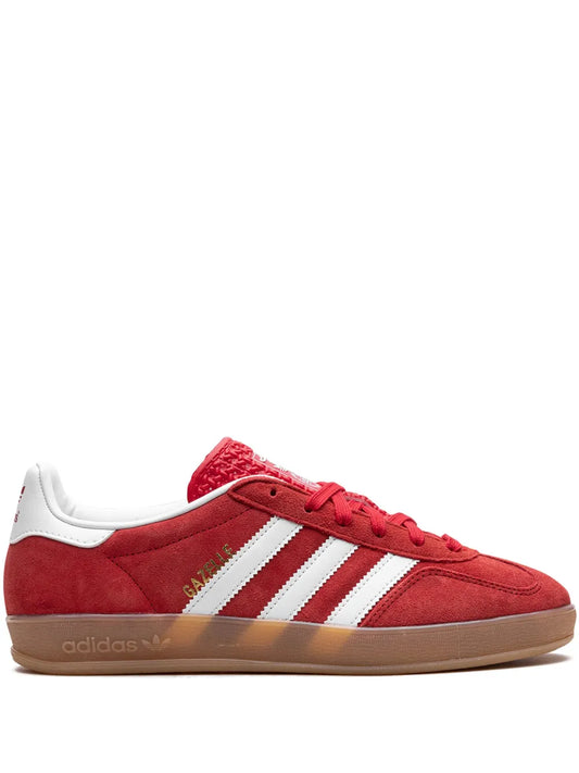 adidas Gazelle Indoor Better Scarlet Sneakers — Red — Size US M 3.5 - US W 5 — Front View