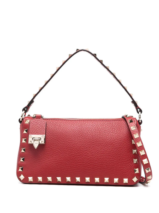 Valentino Garavani Small Rockstud Shoulder Bag — Same as shown — Size One Size — Front View