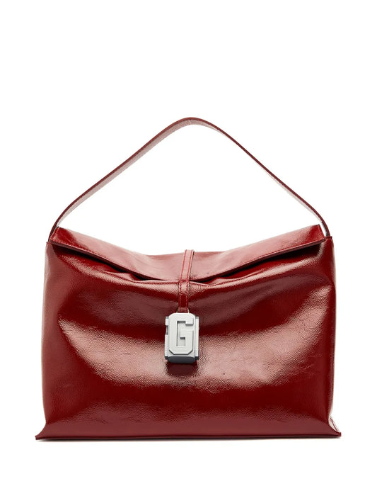 Gcds Large Leather Comma Bag — Same as shown — Size One Size — Front View