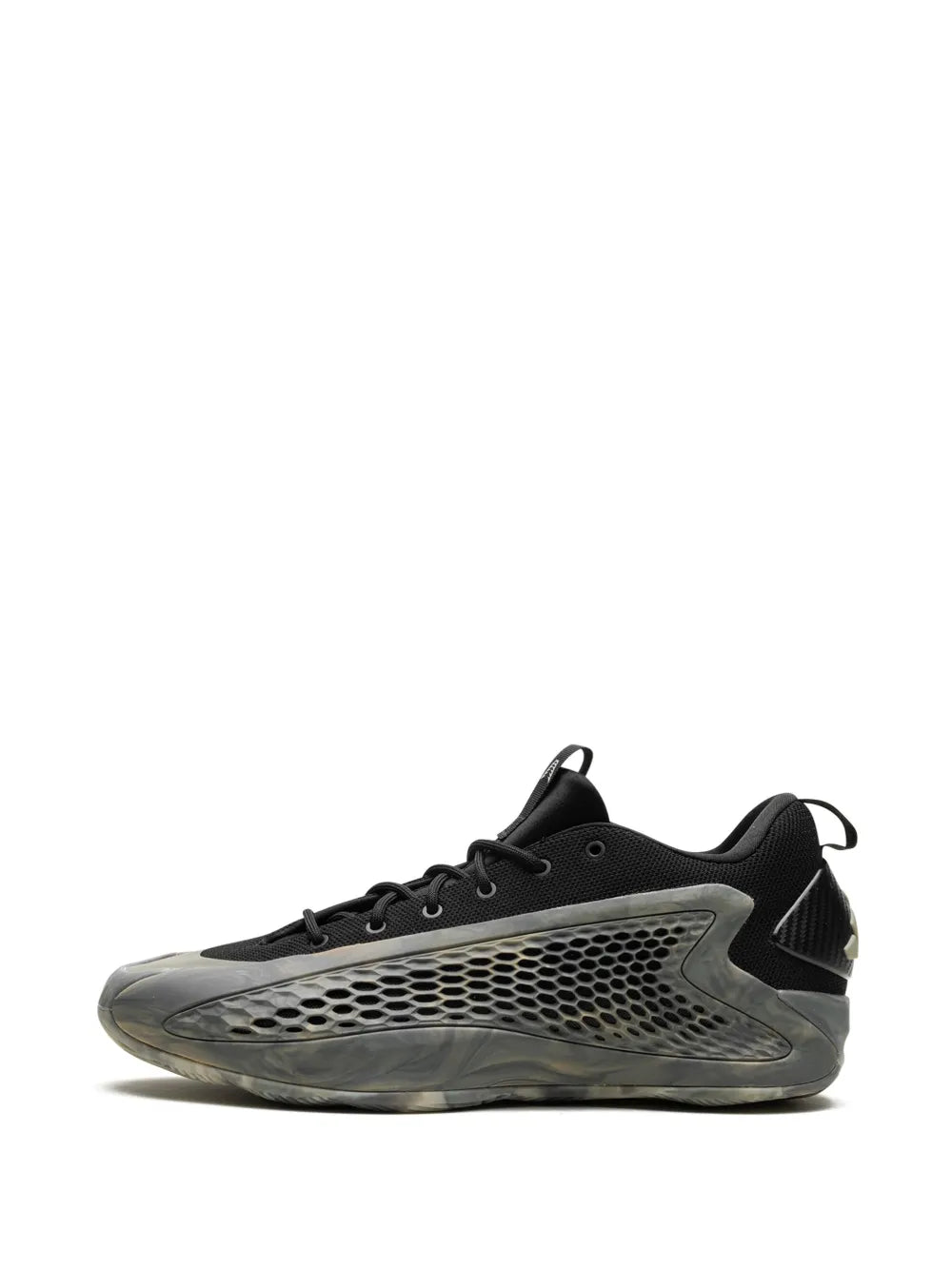 adidas Ae 1 Low Mx Grey Sneakers — Black/Grey — Size US M 7 - US W 8.5 — Detail View