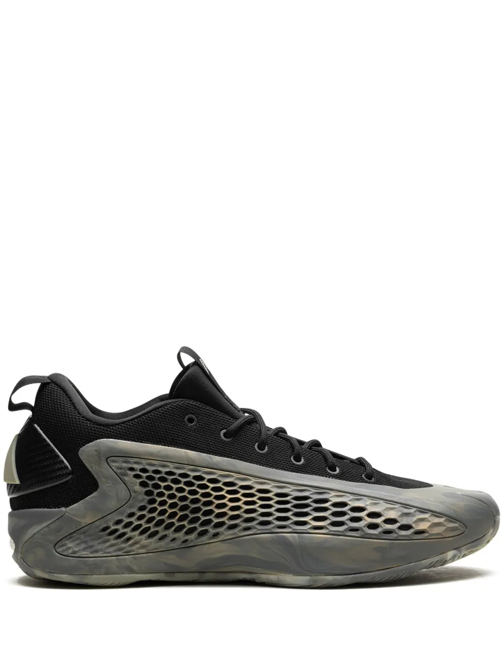 adidas Ae 1 Low Mx Grey Sneakers — Black/Grey — Size US M 7 - US W 8.5 — Front View