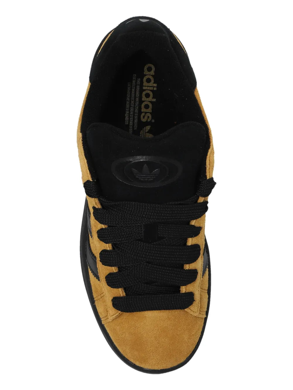 adidas Campus 00S Sneakers — Black/Cognac Brown — Size US M 6 - US W 7.5 — Lifestyle View