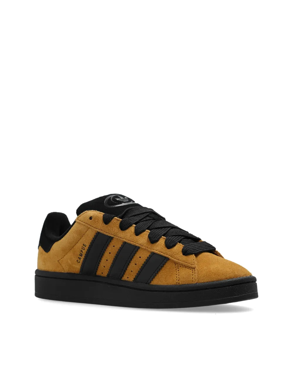 adidas Campus 00S Sneakers — Black/Cognac Brown — Size US M 6 - US W 7.5 — Top View