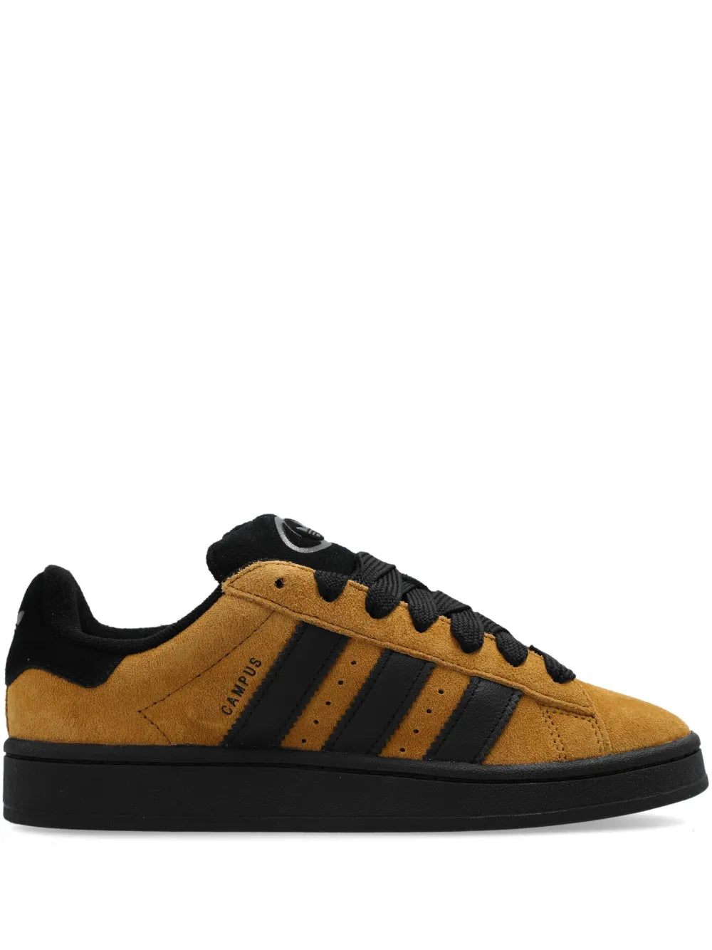 adidas Campus 00S Sneakers — Black/Cognac Brown — Size US M 6 - US W 7.5 — Front View