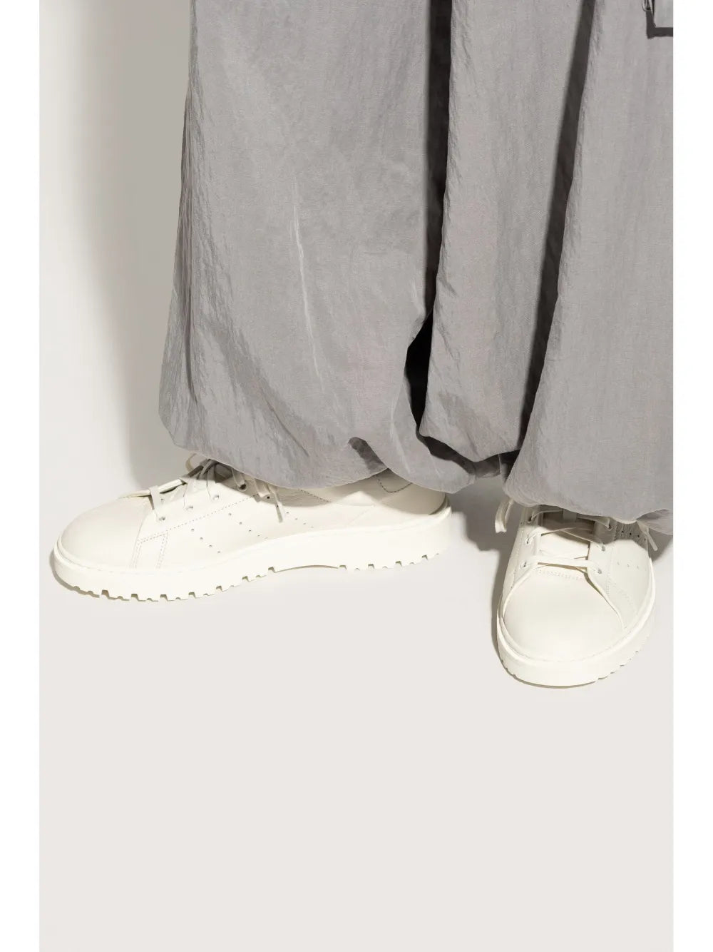adidas Freizeit Stan Smith Sneakers — Off-White — Size US M 3.5 - US W 5 — Side View