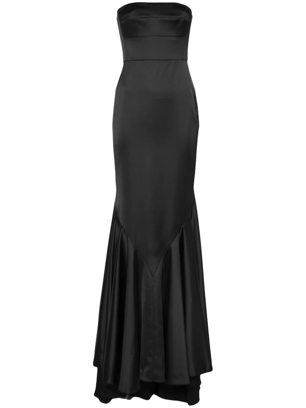 Vpm Atelier Eloise Maxi Dress — Black/ Red — Size S — Front View
