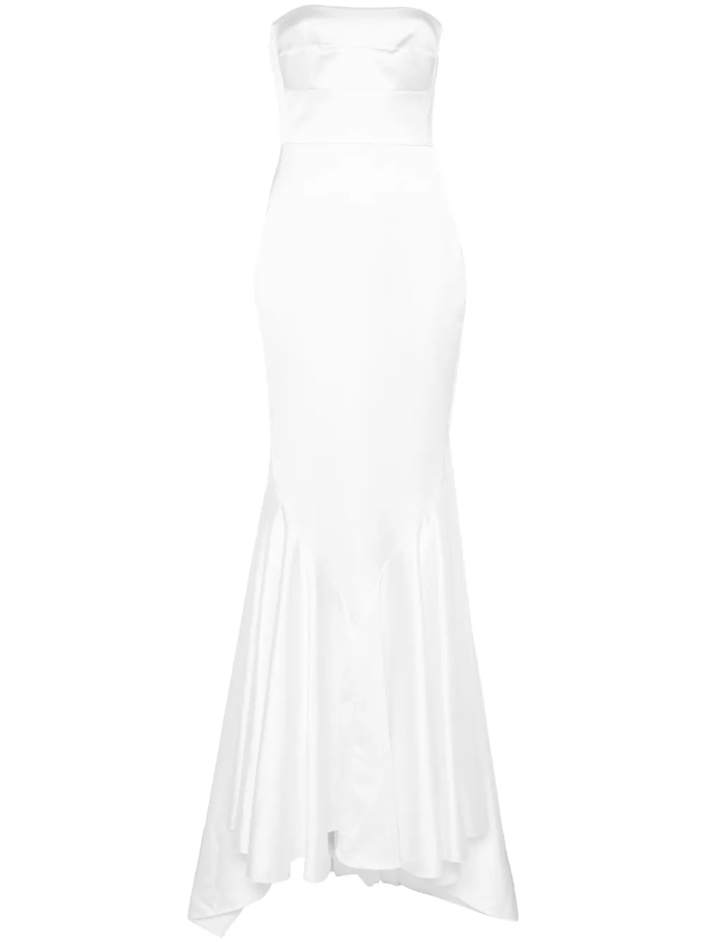 Vpm Atelier Eloise Gown — White/ Red/ Ivory — Size XS — Front View