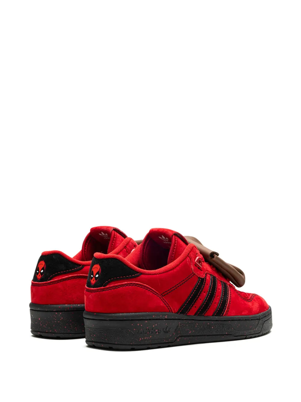 adidas Rivalry Marvel - Deadpool Trainers — Dark Red — Size US M 9.5 - US W 11 — Back View