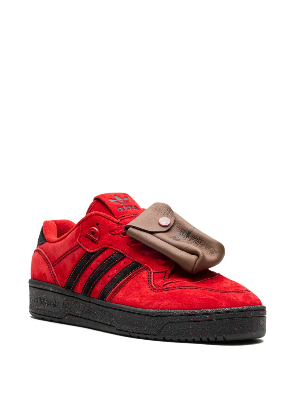 adidas Rivalry Marvel - Deadpool Trainers — Dark Red — Size US M 9.5 - US W 11 — Side View
