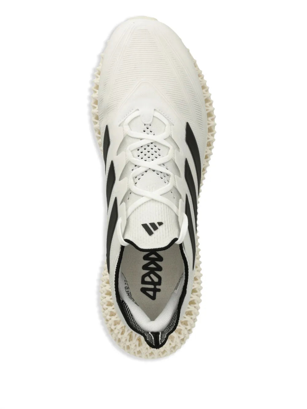 adidas 4Dfwd 4 Sneakers — White — Size US M 10 - US W 11.5 — Top View