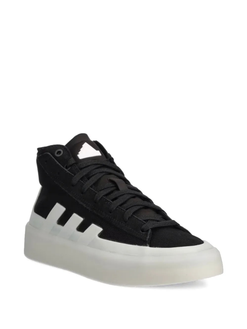 adidas Znsored Hi Sneakers — Black — Size US M 3.5 - US W 5 — Side View