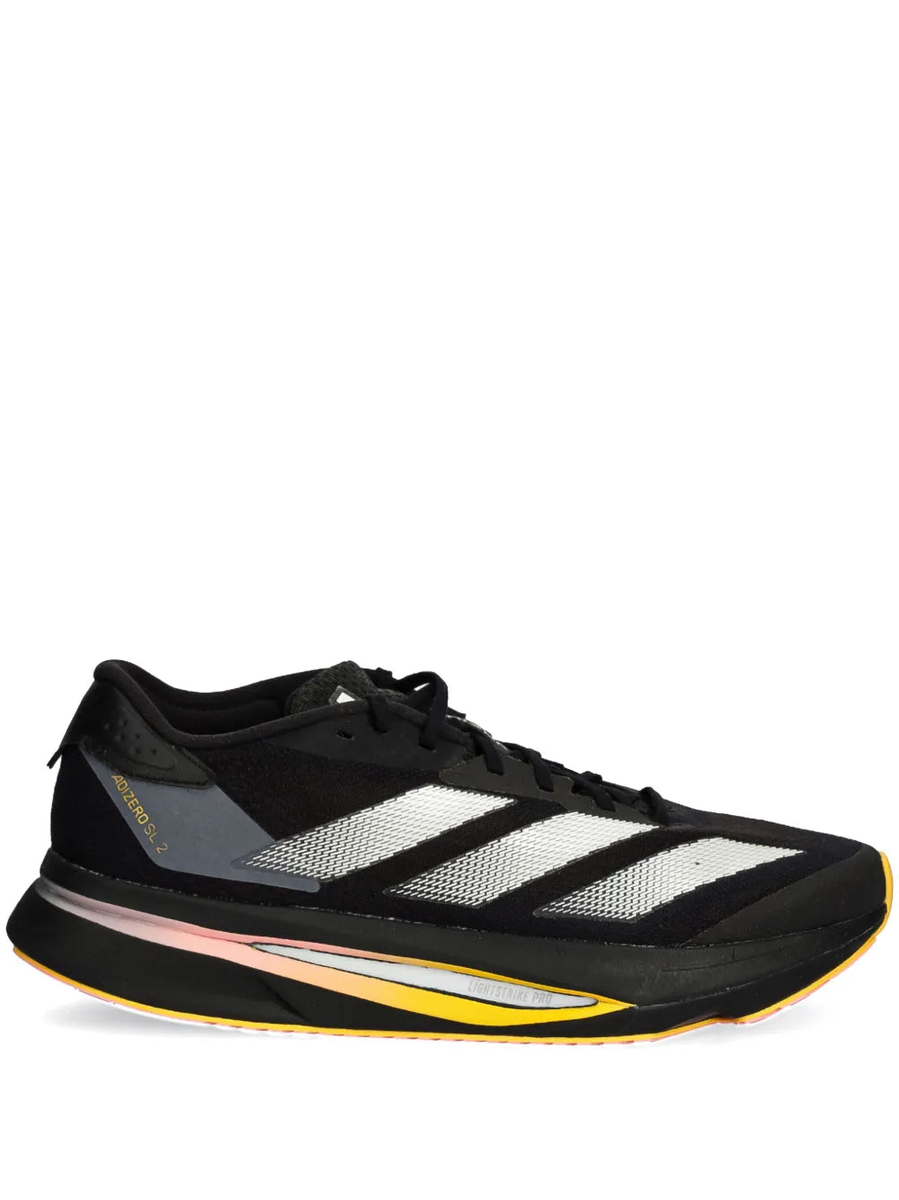 adidas Adizero Sl Sneakers — Black/Multicolour — Size US M 7 - US W 8.5 — Front View