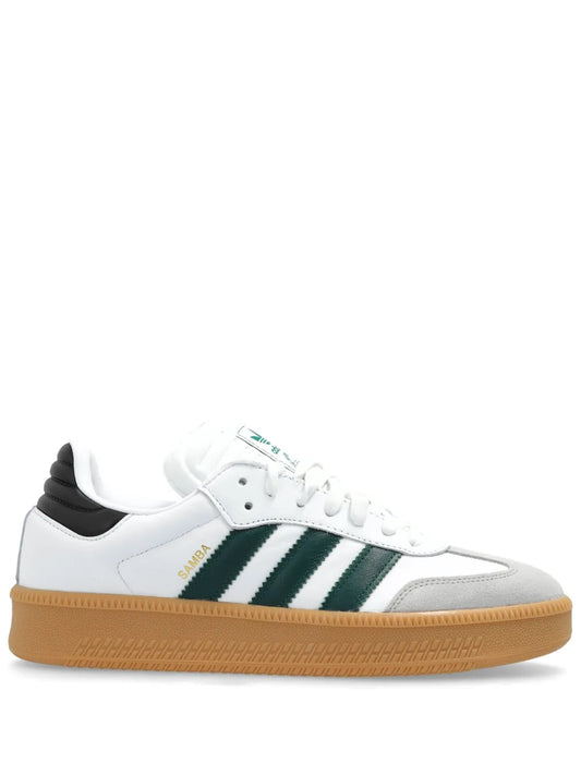 adidas Samba Xlg Sneakers — White/Green — Size US M 3.5 - US W 5 — Front View