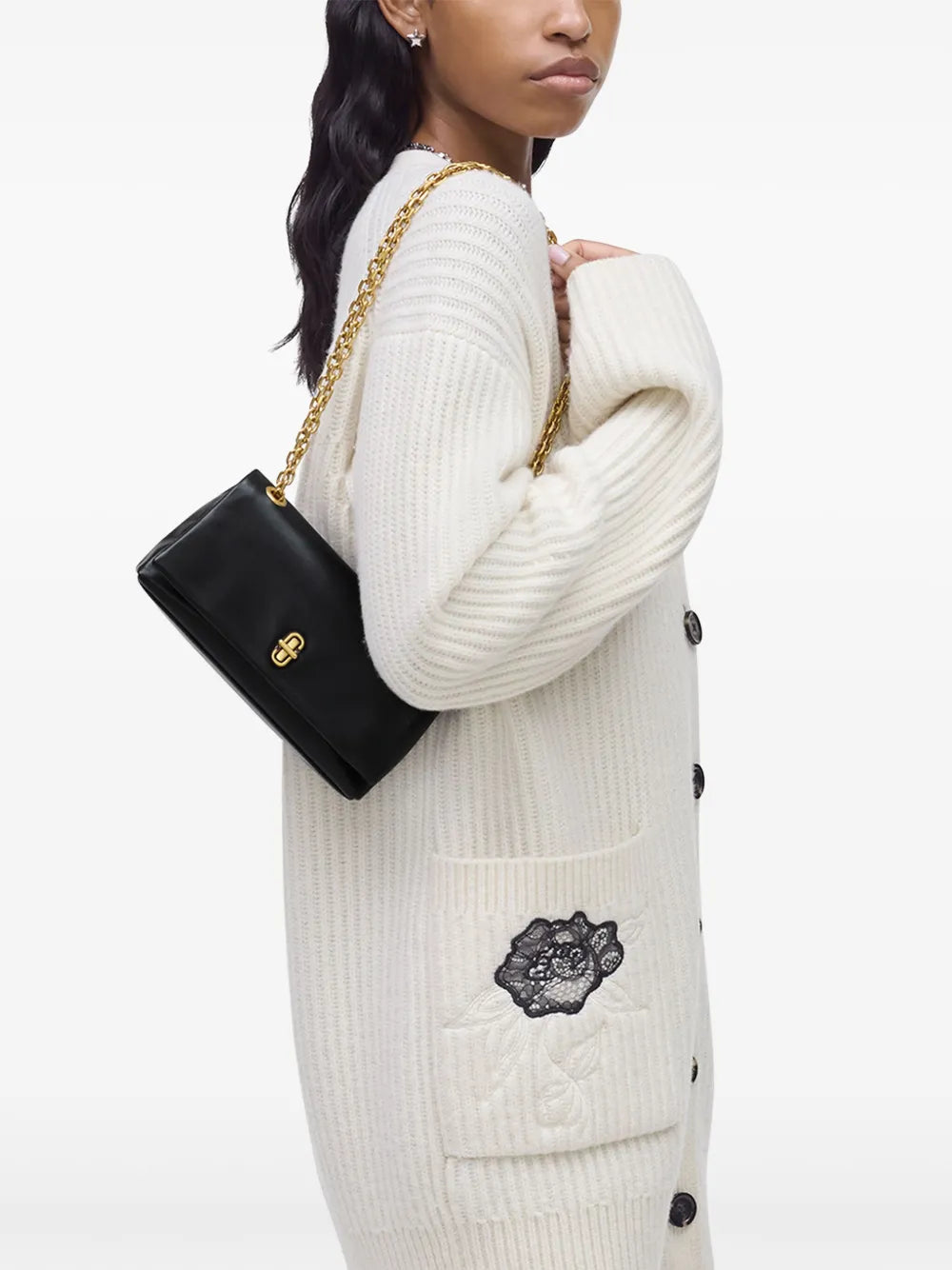 Marc Jacobs The Dual Chain Shoulder Bag — Same as shown — Size One Size — Back View