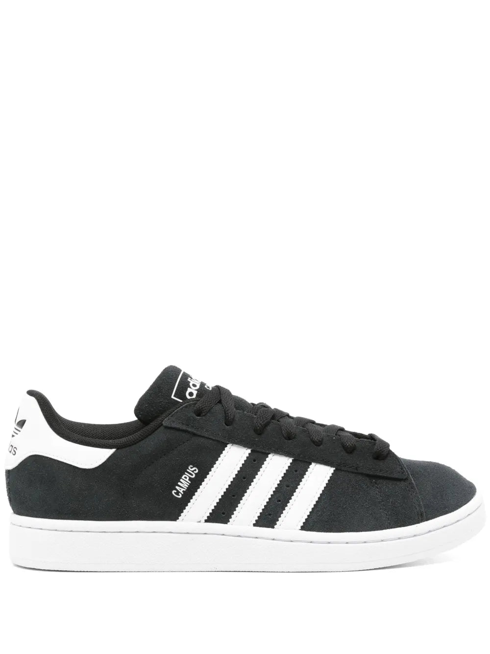 adidas Campus 2.0 Sneakers — Black/White — Size US M 10.5 - US W 12 — Front View