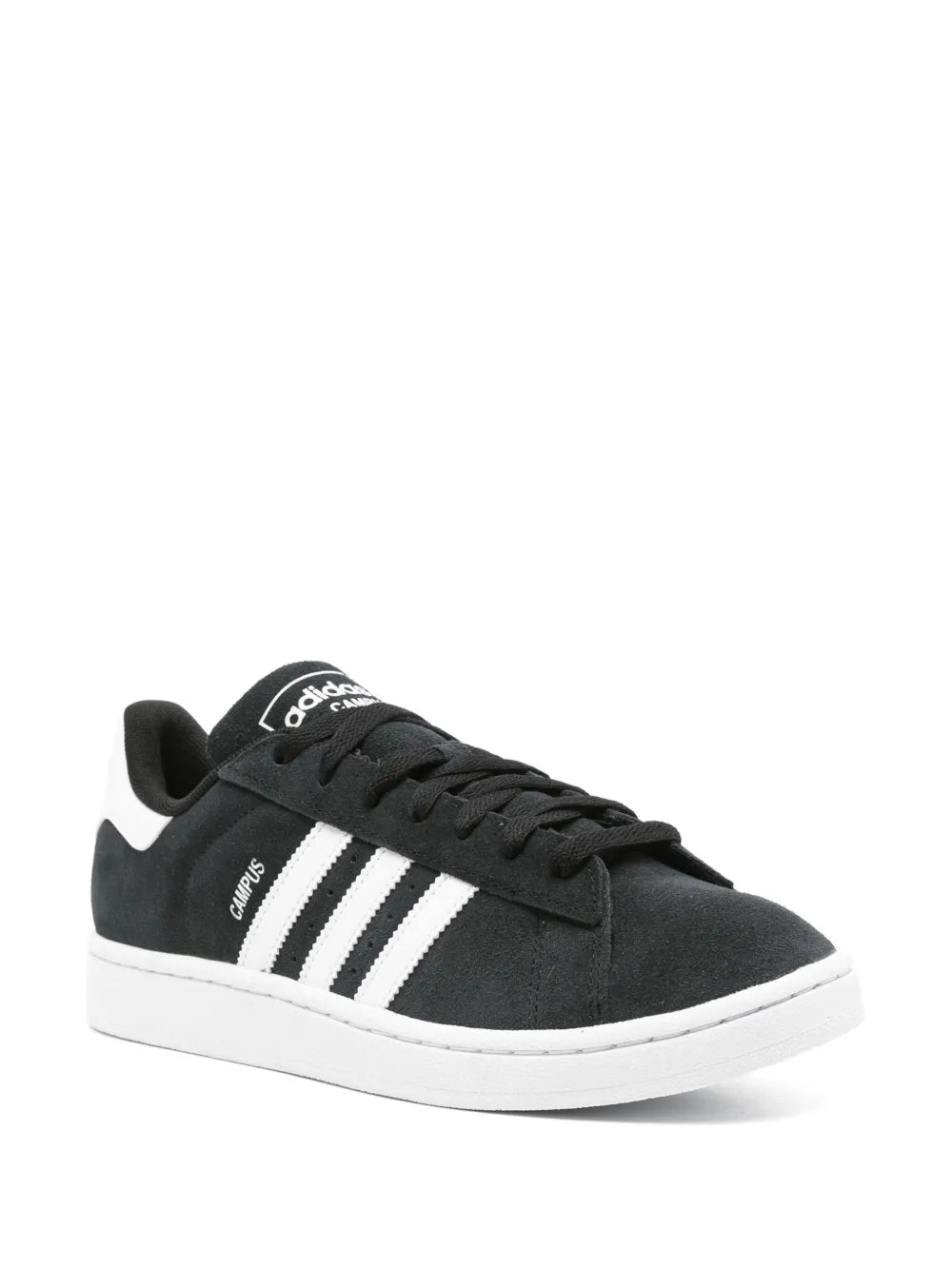 adidas Campus 2.0 Sneakers — Black/White — Size US M 10.5 - US W 12 — Side View