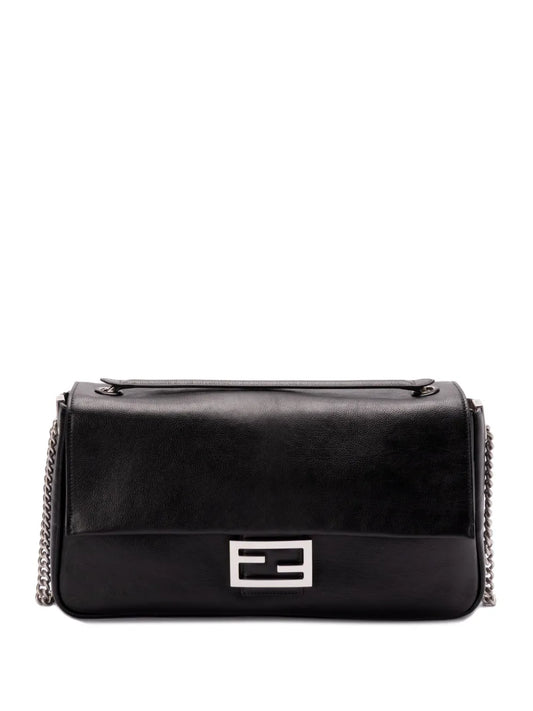 Fendi Leather Baguette Shoulder Bag — Same as shown — Size One Size — Front View