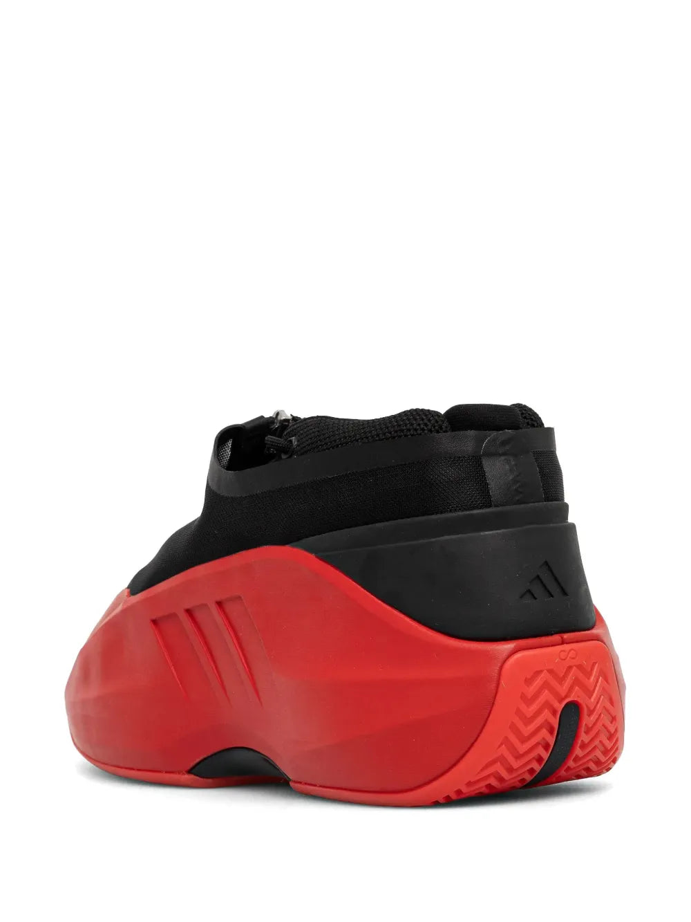 adidas Crazy Iiinfinity Red Core Black — Red — Size US M 10.5 - US W 12 — Back View