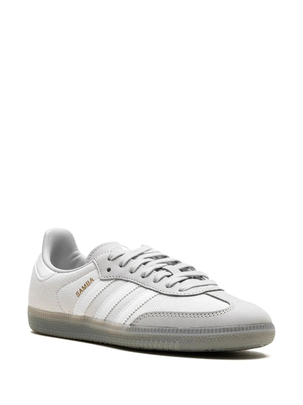adidas Samba Grey Sneakers — Light Grey — Size US M 10.5 - US W 12 — Side View