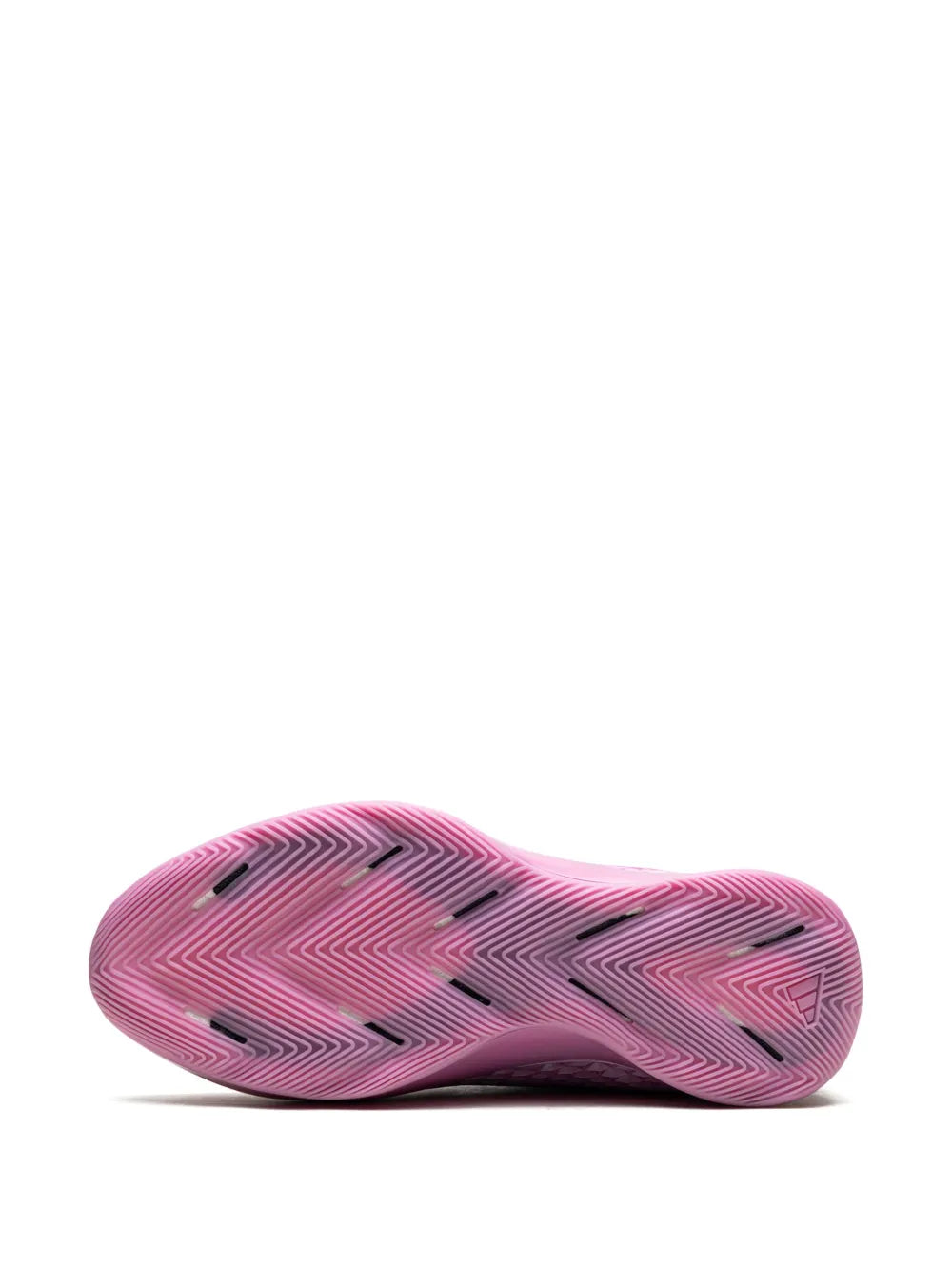 adidas Anthony Edwards 1 Preloved Purple Sneakers — Black/Purple — Size US M 9 - US W 10.5 — Top View