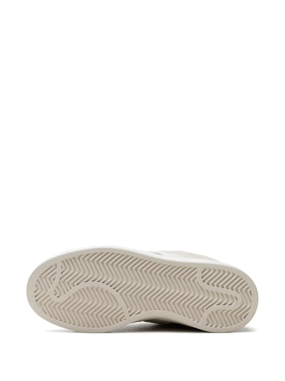 adidas Campus 00S Wonder White Chalk White Core Black Sneakers — White — Size US M 10.5 - US W 12 — Top View
