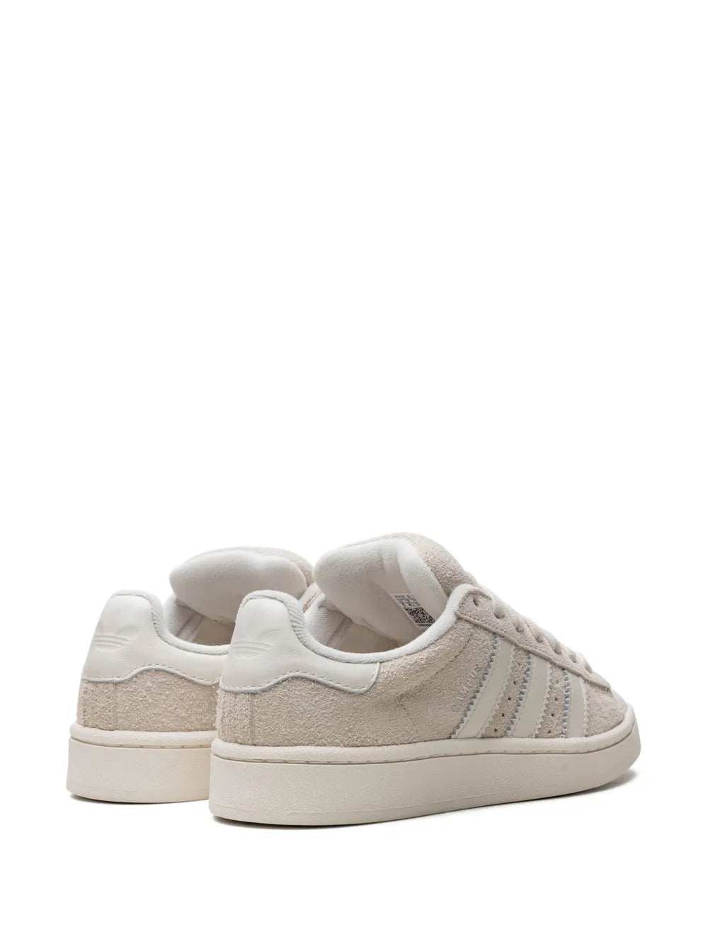 adidas Campus 00S Wonder White Chalk White Core Black Sneakers — White — Size US M 10.5 - US W 12 — Back View