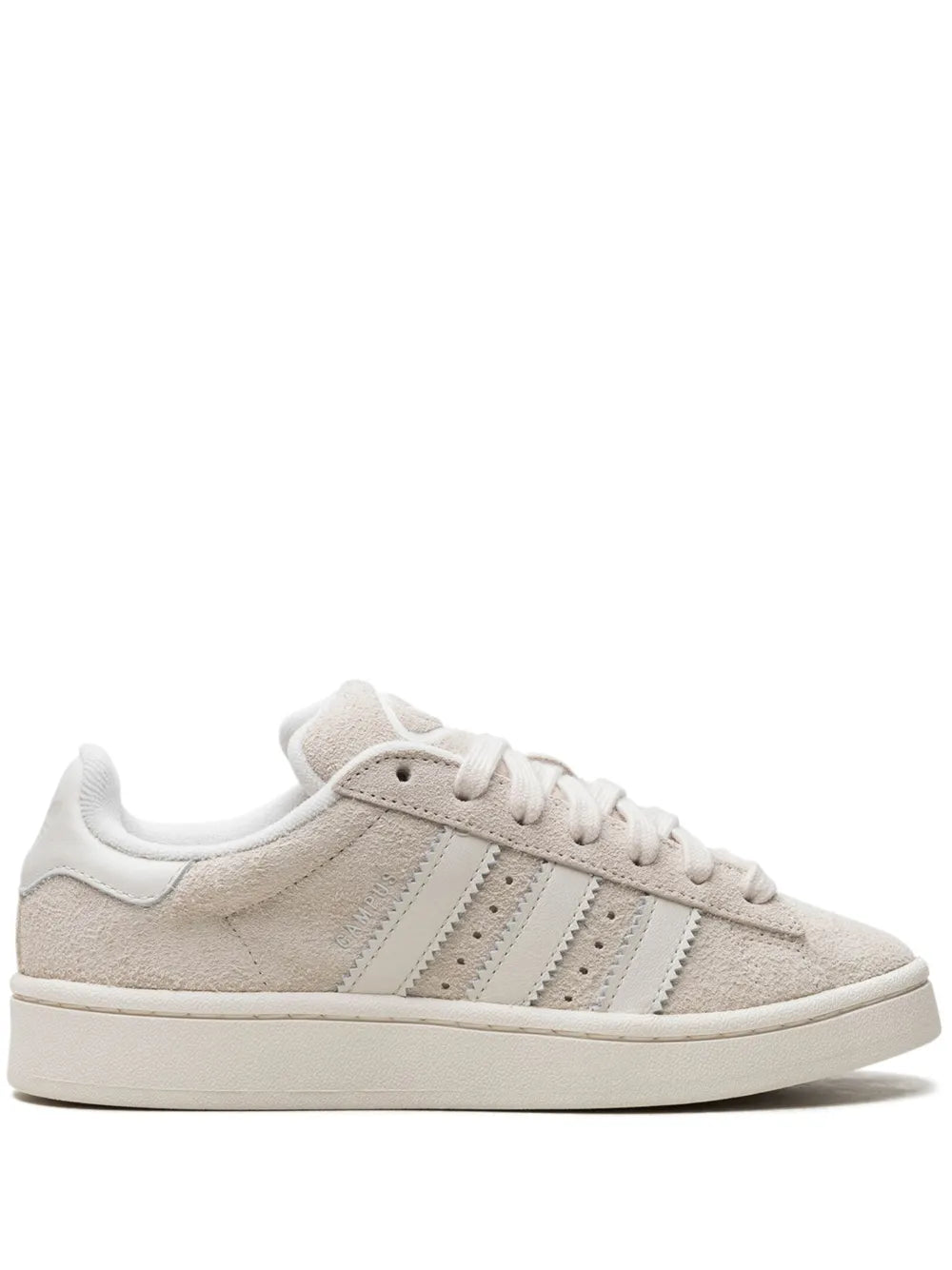 adidas Campus 00S Wonder White Chalk White Core Black Sneakers — White — Size US M 10.5 - US W 12 — Front View