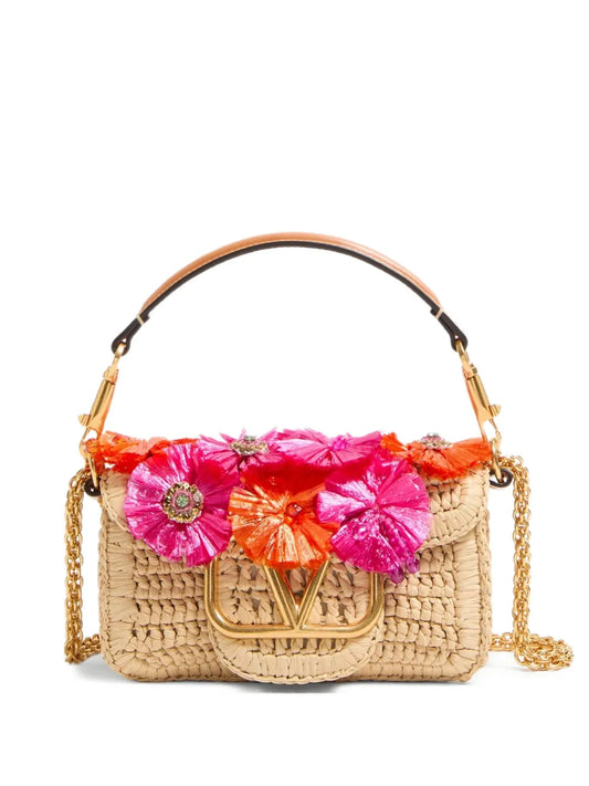Valentino Garavani Small Loco Shoulder Bag — Same as shown — Size One Size — Front View